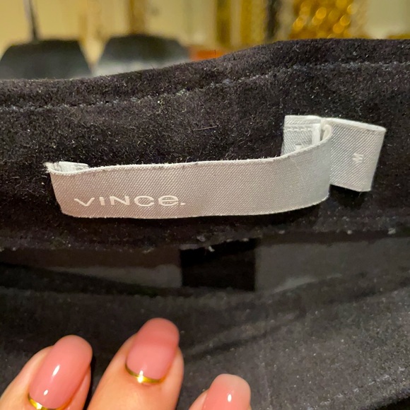 Vince Leather Pants - Picture 2 of 4